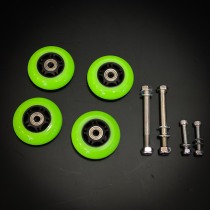 Комплект колес подката PRO CRAZY IRON , зеленый