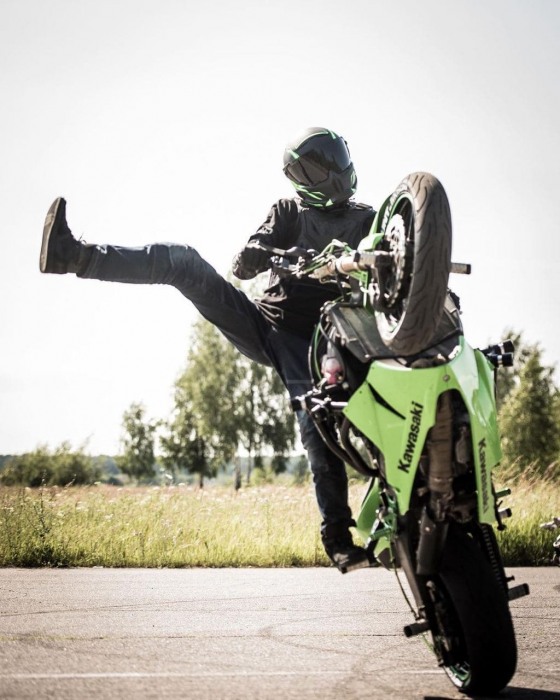 Проект Kawasaki ZX6R для Никиты Присяжнюк