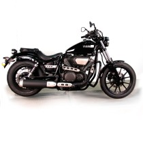 Чопперные дуги YAMAHA XV950 BOLT, XV950CR CRAZY IRON чёрный матовый