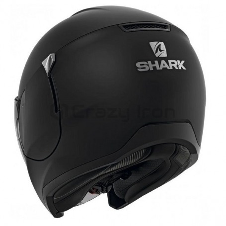 Мотошлем открытый SHARK CITYCRUISER Black Mat, черный матовый (фото 2, фотография 2)