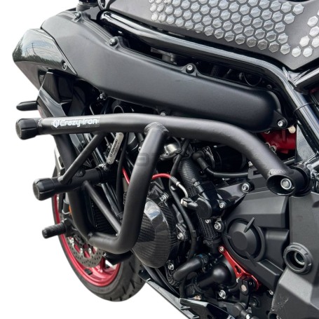 Клетка на мотоцикл KAWASAKI Z H2  CRAZY IRON серии PRO (фото 7, фотография 7)