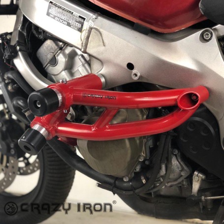 Клетка на мотоцикл HONDA CBR600F4i CRAZY IRON серии STUNT (фото 3, фотография 3)