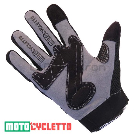Мотоперчатки MOTOCYCLETTO NETTO черный, текстиль, тачскрин (фото 3, фотография 3)