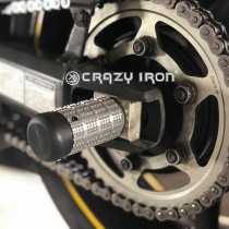 Пеги в ось заднего колеса YAMAHA FZ6 S2 CRAZY IRON