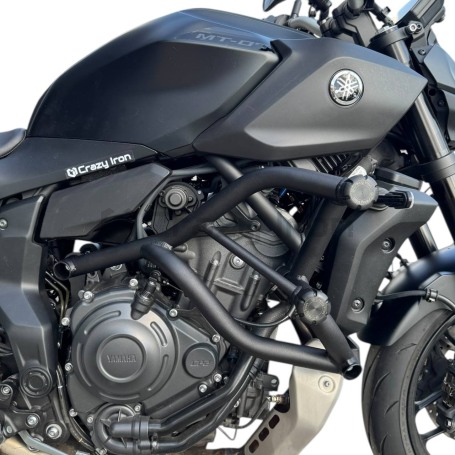 Клетка на мотоцикл YAMAHA MT-07, FZ-07, XSR700, MT-07 Y-AMT CRAZY IRON серии PRO  (фото 8, фотография 8)