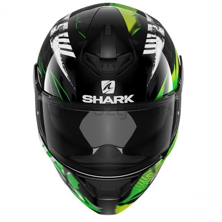 Мотошлем интеграл SHARK D-SKWAL 2 PENXA, черно-желтый (фото 3, фотография 3)