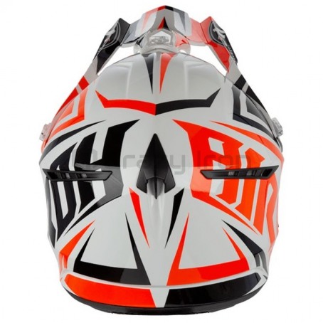 Мотошлем кроссовый AIROH SWITCH IMPACT, оранжевый (фото 2, фотография 2)