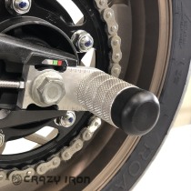 Пеги в ось заднего колеса HONDA CBR650F `14`-18, CB650R Neo Sports Cafe, CBR650R `19- CRAZY IRON