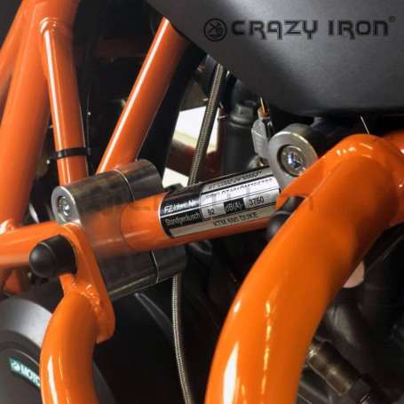 Дуги на мотоцикл KTM Duke 690 2012-2019 CRAZY IRON серии STREET (фото 8, фотография 8)