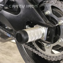 Пеги в ось заднего колеса SUZUKI GSX-S1000, GSX-S100GX, GSX-S1000S Katana CRAZY IRON
