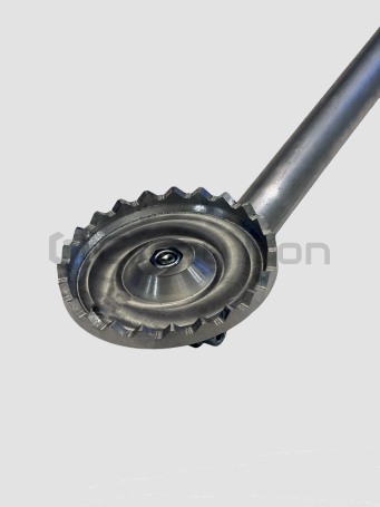 Нога для рыболовной фидерной платформы D25 c фрезерованной опорой (фото 2, фотография 2)