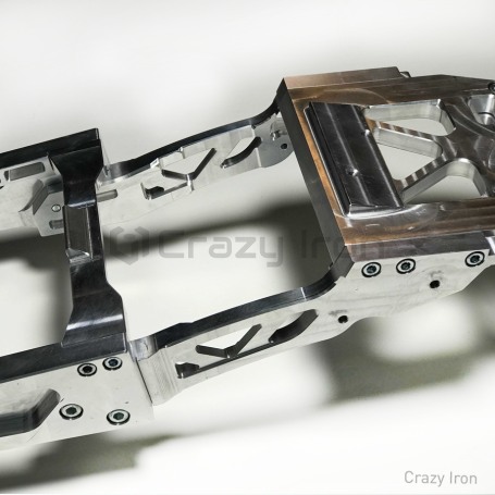 Подрамник CNC для мото KAWASAKI ZX-6R `09-`18, ZX-6R 636 `13-`18 CRAZY IRON (фото 6, фотография 6)