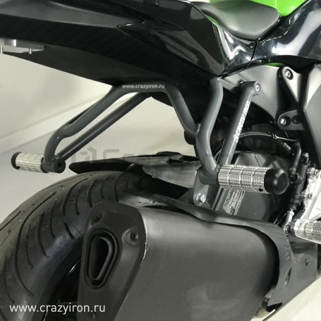 Сабкейдж  KAWASAKI ZX-6R `09-`18, ZX-6R 636 `13- CRAZY IRON (фото 1, фотография 1)