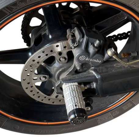 Пеги в ось заднего колеса KTM 950 / 990 / 1290 CRAZY IRON (фото 4, фотография 4)