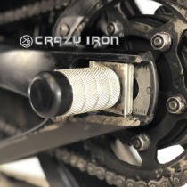 Пеги в ось заднего колеса YAMAHA YZF-R1 (2004-2006) CRAZY IRON
