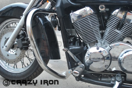 Дуги на мотоцикл HONDA кардан VT750 (RC50), VT750C2B (RC53)  CRAZY IRON (фото 8, фотография 8)