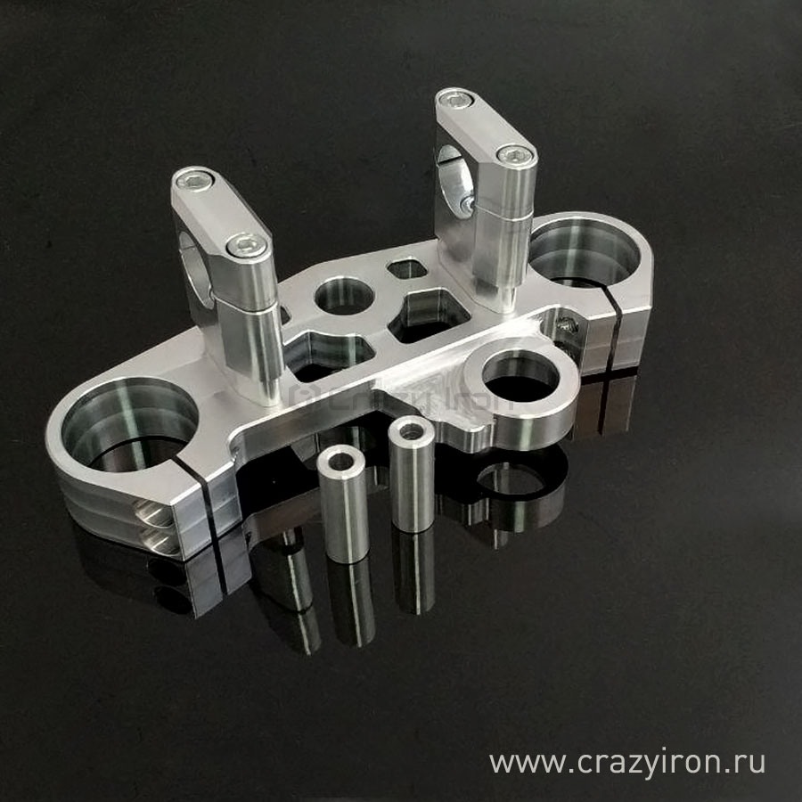Траверса верхняя для станта KAWASAKI ZX-6R `03-`04, V3 CRAZY IRON