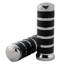 Грипсы для мото PW HIGHWAY HAWK COMFORT METALL, закрытые