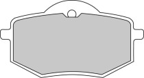 Тормозные колодки для мотоцикла FERODO FDB591P (MCB587)