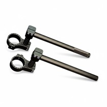 Клипоны для мото CRAZY IRON STUNT D55, черный анод