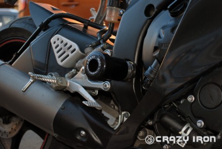 Слайдеры YAMAHA YZF-R6 (2006+) CRAZY IRON (фото 3, фотография 3)