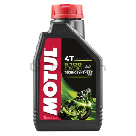 Масло моторное MOTUL 5100 MA2 4T 10W-30, 1л. (фото 1, фотография 1)
