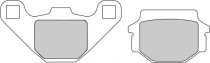 Тормозные колодки для мотоцикла FERODO FDB314SG (MCB523SI)