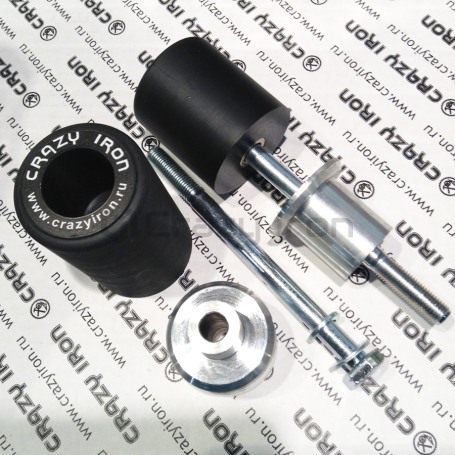 Слайдеры для мотоцикла  KAWASAKI ZX-6R `03-`04 CRAZY IRON (фото 1, фотография 1)