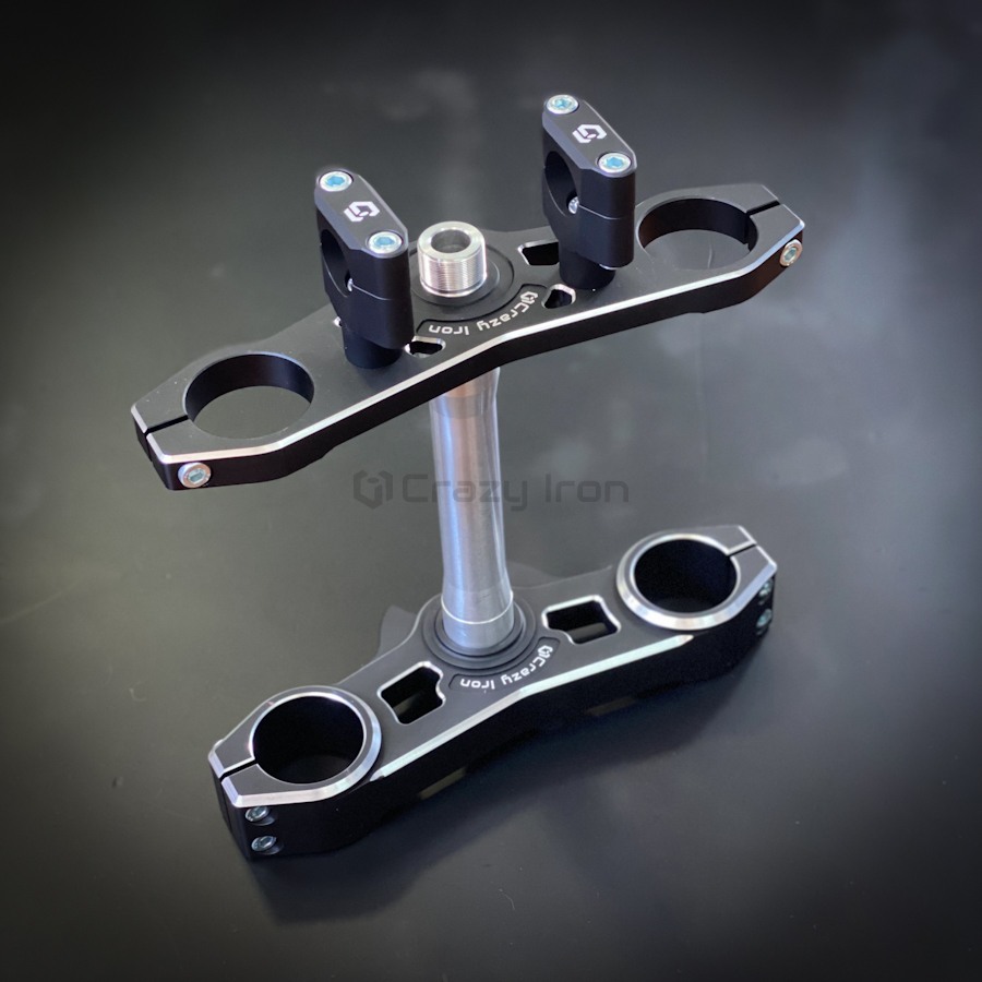 Комплект траверс для станта KAWASAKI ZX-6R 636 `09-`12, черный