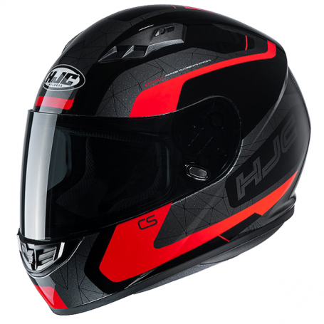 Мотошлем интеграл HJC CS15 DOSTA, черно-красный (фото 1, фотография 1)