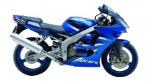 Слайдеры для мотоцикла  KAWASAKI ZX-6R `00-`02, ZZR600 (ZX600J) `06-`08 CRAZY IRON