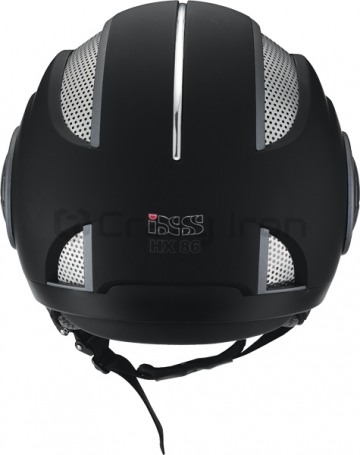 Мотошлем открытый IXS HX 86, черный матовый (фото 2, фотография 2)