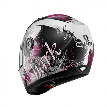 Мотошлем интеграл SHARK RIDILL SPRING, бело-розовый (фото 3, фотография 3)