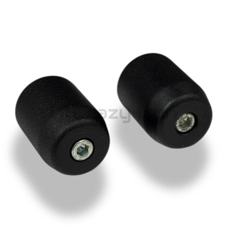 Грузики руля SUZUKI, 480 грамм, стальные, болт М6, черные CRAZY IRON (фото 6, фотография 6)