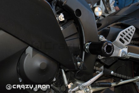 Слайдеры YAMAHA YZF-R6 (2006+) CRAZY IRON (фото 2, фотография 2)