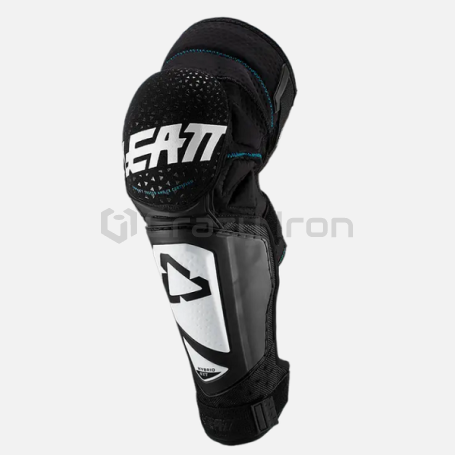 Наколенники LEATT детские 3DF HYBRID EXT, черно-белые (фото 1, фотография 1)
