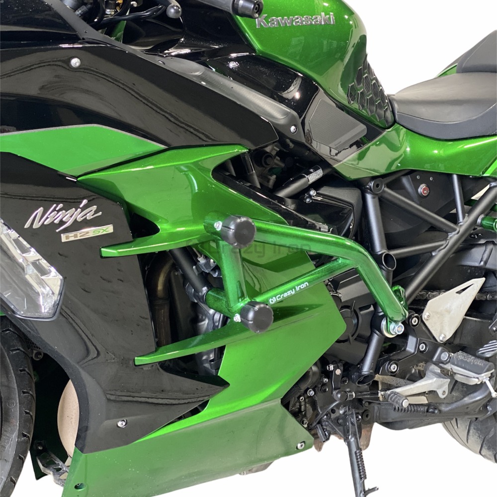 Защита RACE RAIL CRAZY IRON KAWASAKI NINJA H2, H2R, H2 SX SE `18