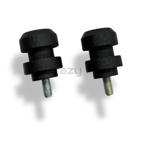 Опоры подката для мотоцикла М6, черные (фото 6, фотография 6)