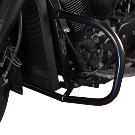 Чопперные дуги SUZUKI С1500T Intruder CRAZY IRON чёрный матовый (фото 4, фотография 4)