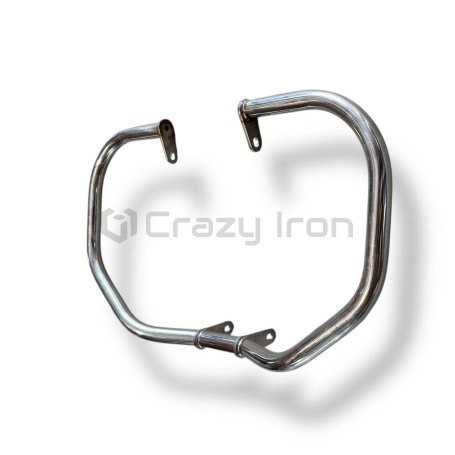 Чопперные дуги SUZUKI VL800 / VZ800 (C50, C50T, M50, C800, M800) CRAZY IRON полированная нержавейка (фото 3, фотография 3)