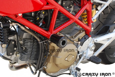 Слайдеры для мотоцикла  DUCATI Hypermotard 1100 CRAZY IRON (фото 2, фотография 2)