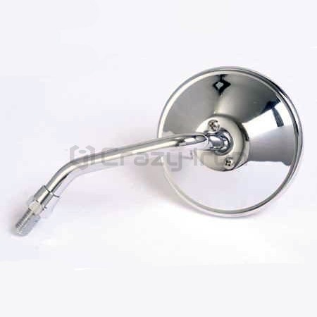 Зеркало для мотоцикла PW для мотоцикла  CHOPPER ROUND, универсальное (фото 1, фотография 1)