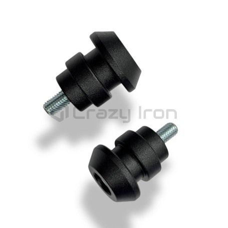 Опоры подката для мотоцикла М10, черные (фото 2, фотография 2)