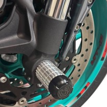 Пеги в ось переднего колеса YAMAHA MT-10, YZF-R1 (2015+), YZF-R6 (2017+) CRAZY IRON