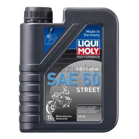 Масло моторное LIQUI MOLY Motorbike HD-Classic Street SAE 50, 1л. (фото 1, фотография 1)