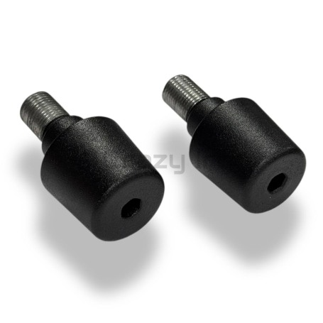 Грузики руля YAMAHA FZ, MT-07, 620 грамм, черный CRAZY IRON (фото 9, фотография 9)