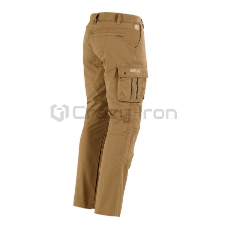 Мотоштаны  BARRACUDA Brown, коричневые (фото 4, фотография 4)