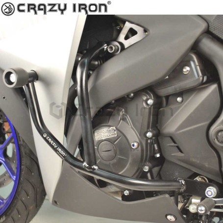 Дуги защитные YAMAHA YZF-R25; YZF-R3 (2015-2018) CRAZY IRON (фото 6, фотография 6)