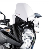 Стекло ветровое  KAWASAKI VERSYS 650 `10-`14 TOURING, прозрачное PUIG
