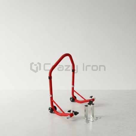 Подкат задний для мотоцикла CRAZY IRON, под маятник, усиленный, Красный (фото 6, фотография 6)